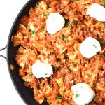 easy skillet lasagna recipe