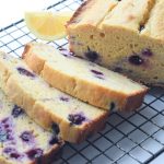 healthy lemon blueberry bread