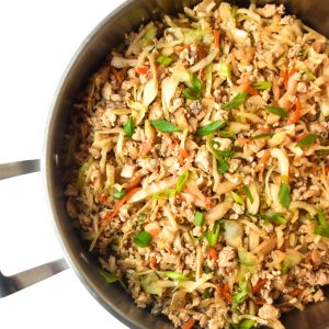 15 minute whole30 egg roll bowls