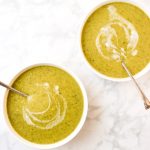 Easy Cream of Broccoli Soup Whole30 Paleo Keto