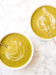 Easy Cream of Broccoli Soup Whole30 Paleo Keto
