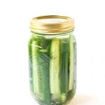 quick refrigerator dill pickles