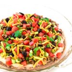 healthy 7 layer dip