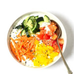 savory cottage cheese bowl